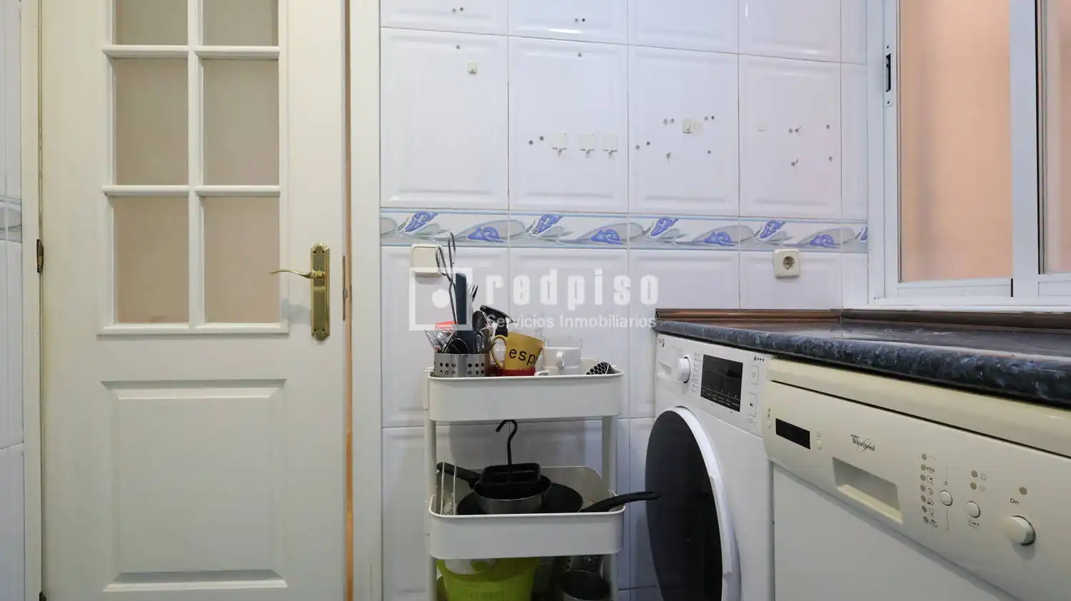 Kitchen of Flat for rent in Madrid  with Air Conditioner, Heating and Furnished