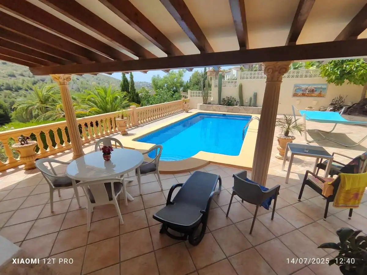 Terrace of Houses for sale in Benitachell / El Poble Nou de Benitatxell  with Air Conditioner, Heating and Private garden