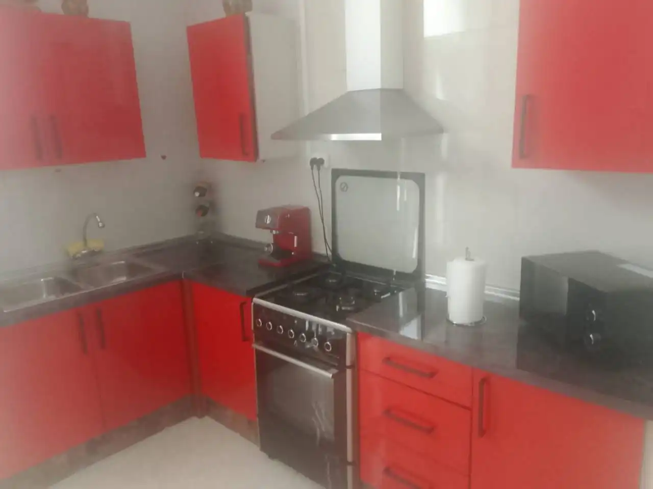 Cuina de Casa adosada en venda en Vilallonga / Villalonga amb Aire condicionat, Calefacció i Terrassa