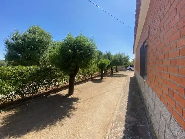 Vista exterior de Finca rústica en venta en Sonseca con Calefacción, Jardín privado y Terraza