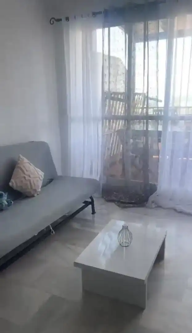 Living room of Attic for rent in Mijas  with Private garden, Swimming Pool and Furnished