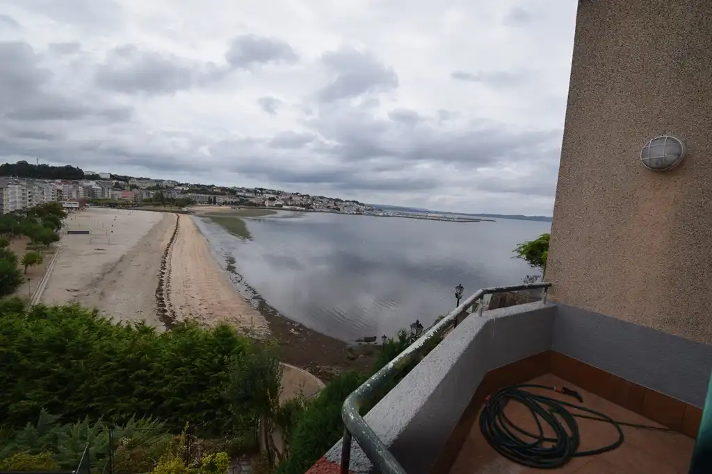 Balcony of Detached homes for sale in Sada (A Coruña)  with Heating, Parquet flooring and Oven