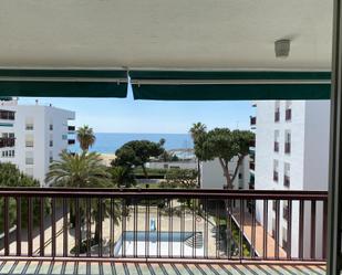 Dormitori de Apartament de lloguer en Sant Andreu de Llavaneres amb Calefacció i Piscina