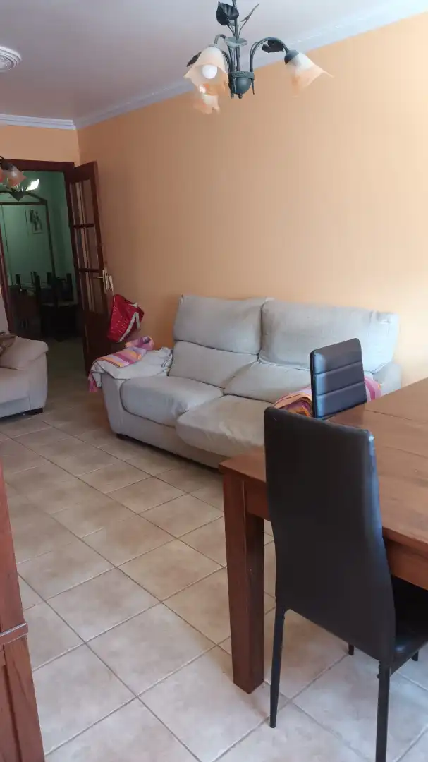 Living room of Flat for sale in Noia  with Storage room, Furnished and Balcony