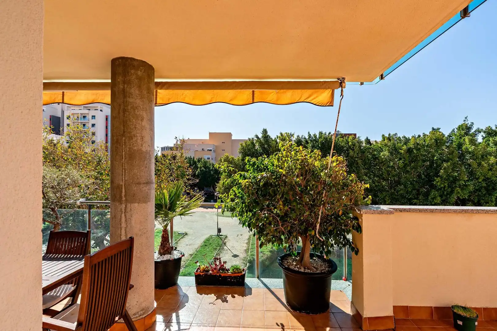Terrace of Flat for sale in El Ejido  with Air Conditioner, Heating and Terrace