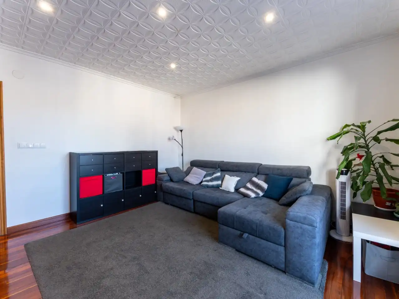 Living room of Flat for sale in Ourense Capital   with Terrace and Balcony
