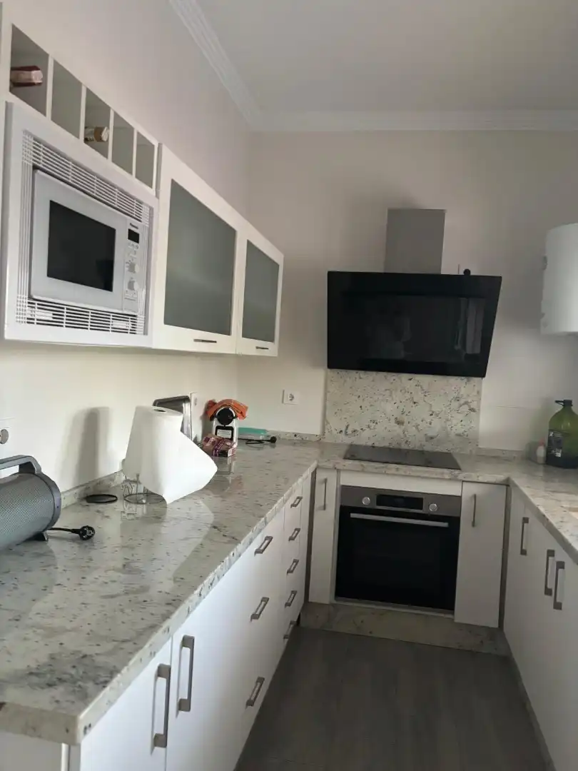 Cocina de Casa o chalet en venta en Villarrobledo con Aire acondicionado, Calefacción y Jardín privado