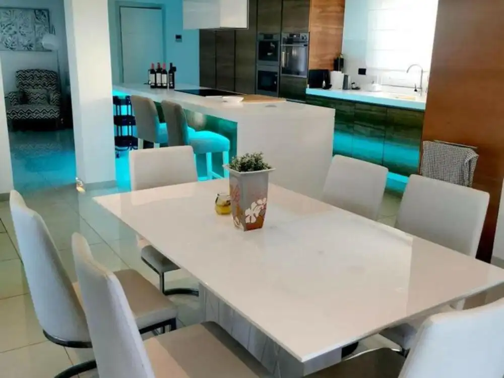 Dining room of Houses for rent in Estepona  with Air Conditioner, Heating and Private garden