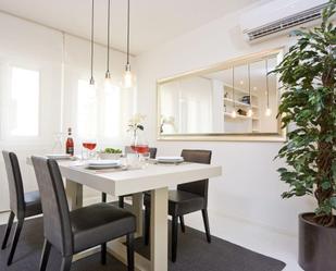 Dining room of Apartment to rent in  Barcelona Capital  with Air Conditioner and Balcony