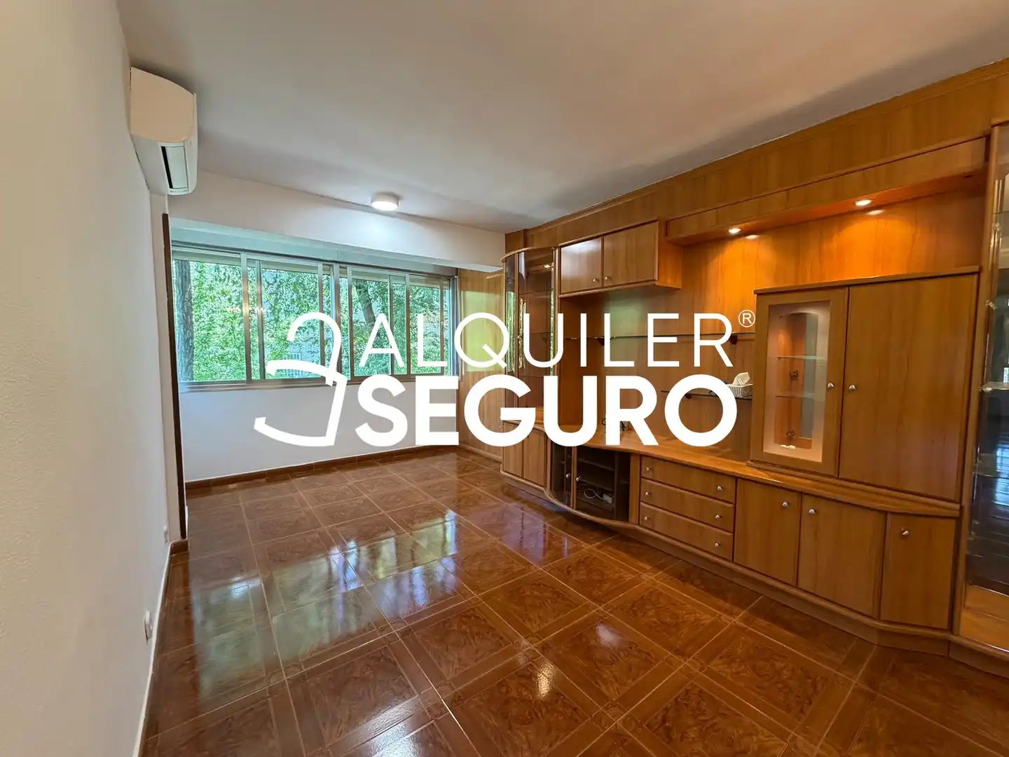 Sala d'estar de Pis de lloguer en Madrid amb Aire condicionat i Calefacció
