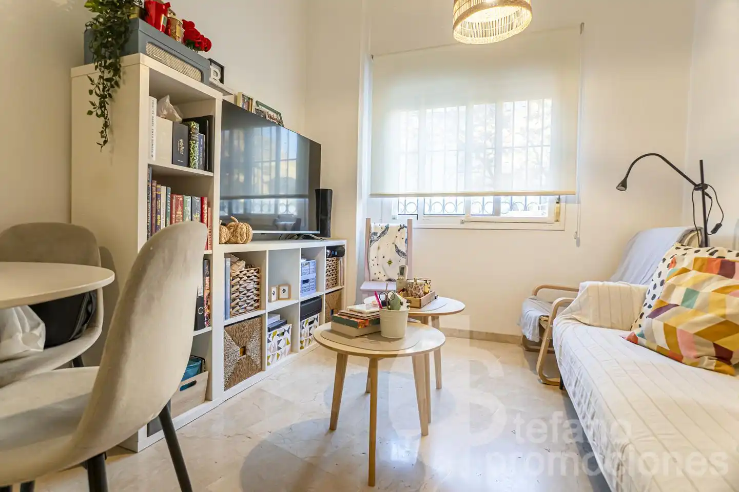Sala d'estar de Planta baixa en venda en Málaga amb Aire condicionat i Moblat