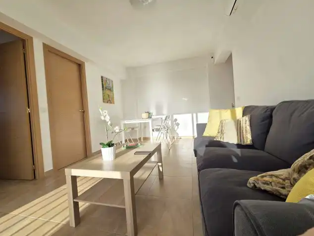 Sala de estar de Piso de alquiler en Málaga con Amueblado