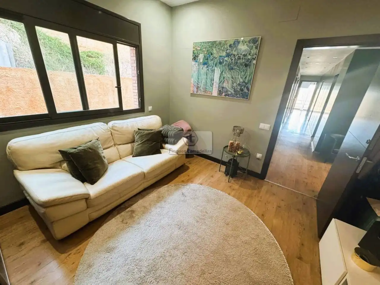 Sala d'estar de Casa o xalet en venda en Fogars de la Selva amb Aire condicionat, Calefacció i Jardí privat