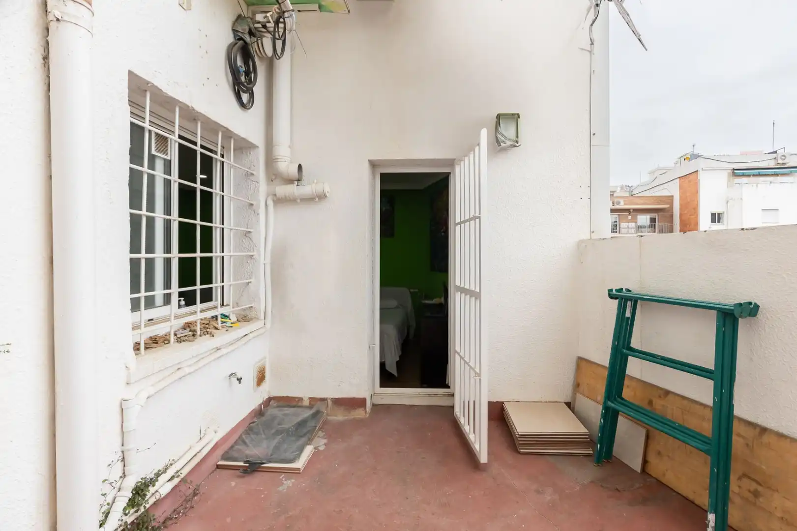 Terrassa de Apartament en venda en Santa Coloma de Gramenet amb Aire condicionat, Calefacció i Traster