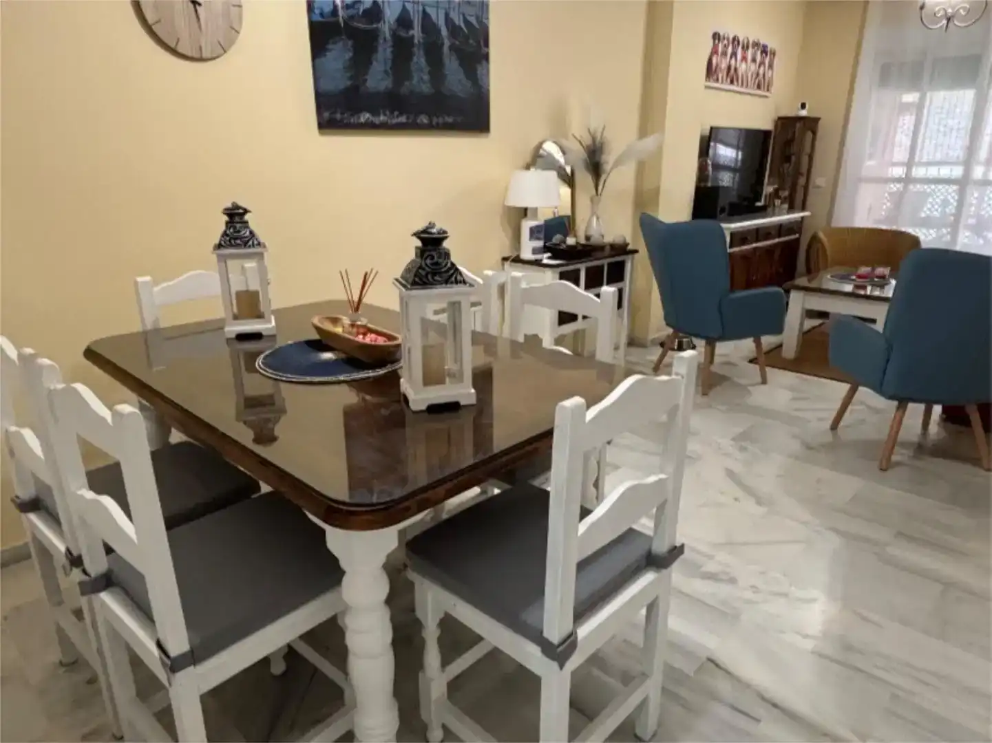 Dining room of Flat for rent in Rota  with Air Conditioner, Storage room and Swimming Pool