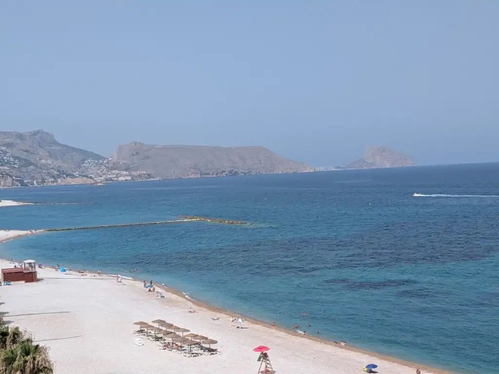 Vista exterior de Apartament en venda en Altea amb Balcó
