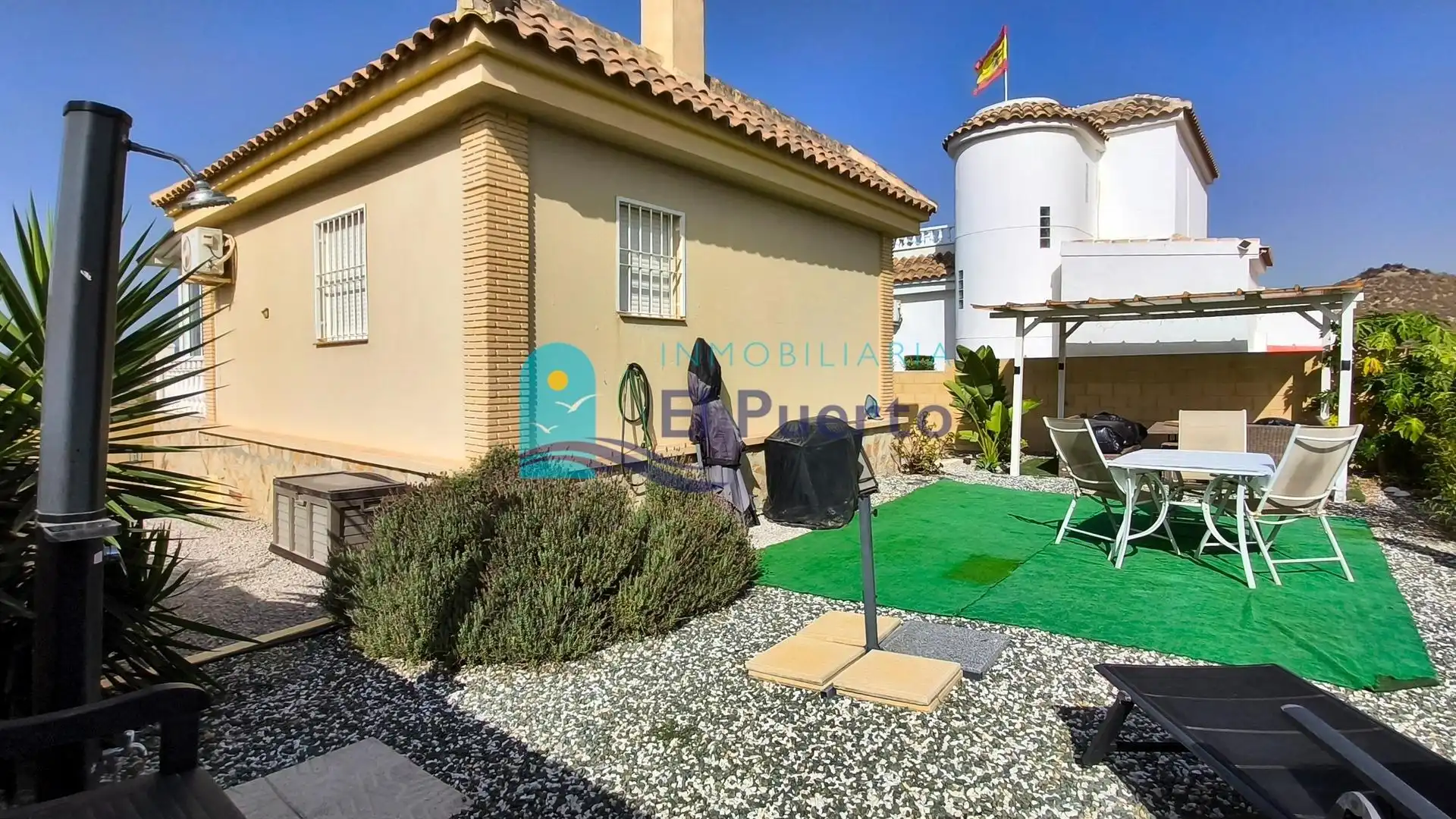 Vista exterior de Casa o chalet en venta en Mazarrón con Aire acondicionado, Calefacción y Jardín privado