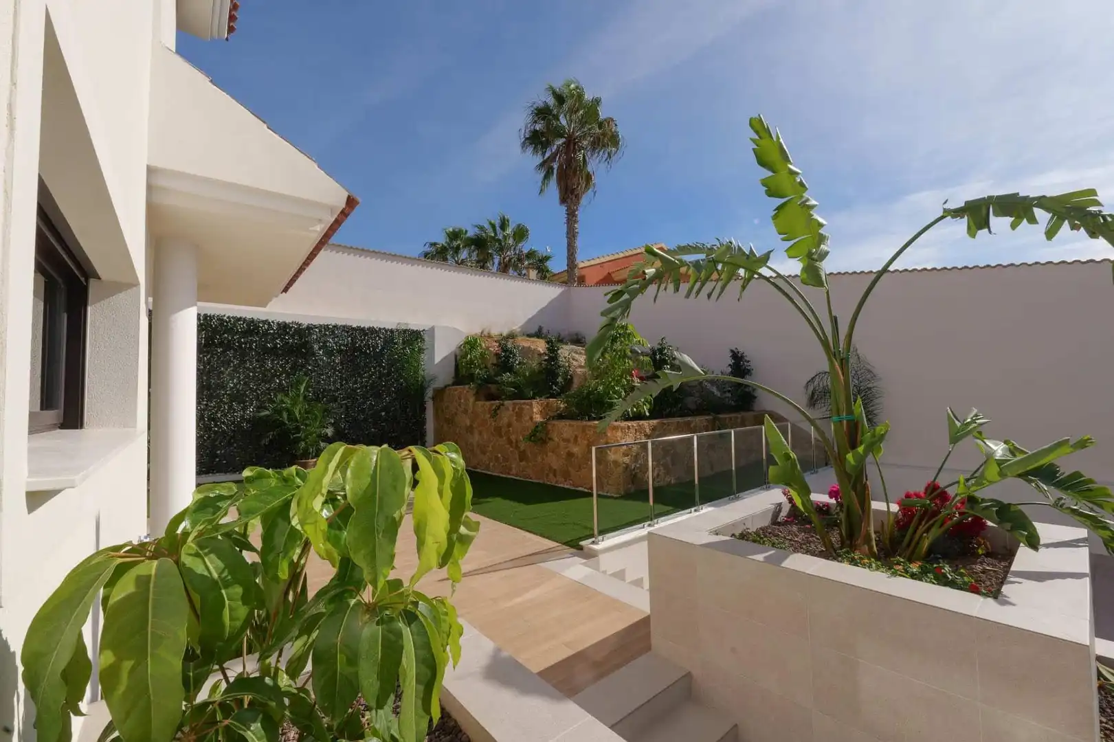 Terraza de Casa o chalet en venta en Rojales con Jardín privado, Terraza y Piscina
