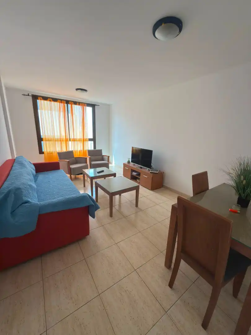 Sala d'estar de Apartament en venda en Puerto del Rosario amb Terrassa i Moblat