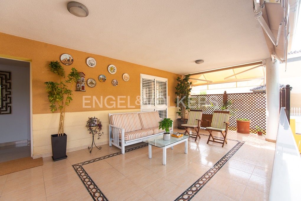 Exterior view of House or chalet for sale in Benicasim / Benicàssim  with Air Conditioner, Heating and Private garden