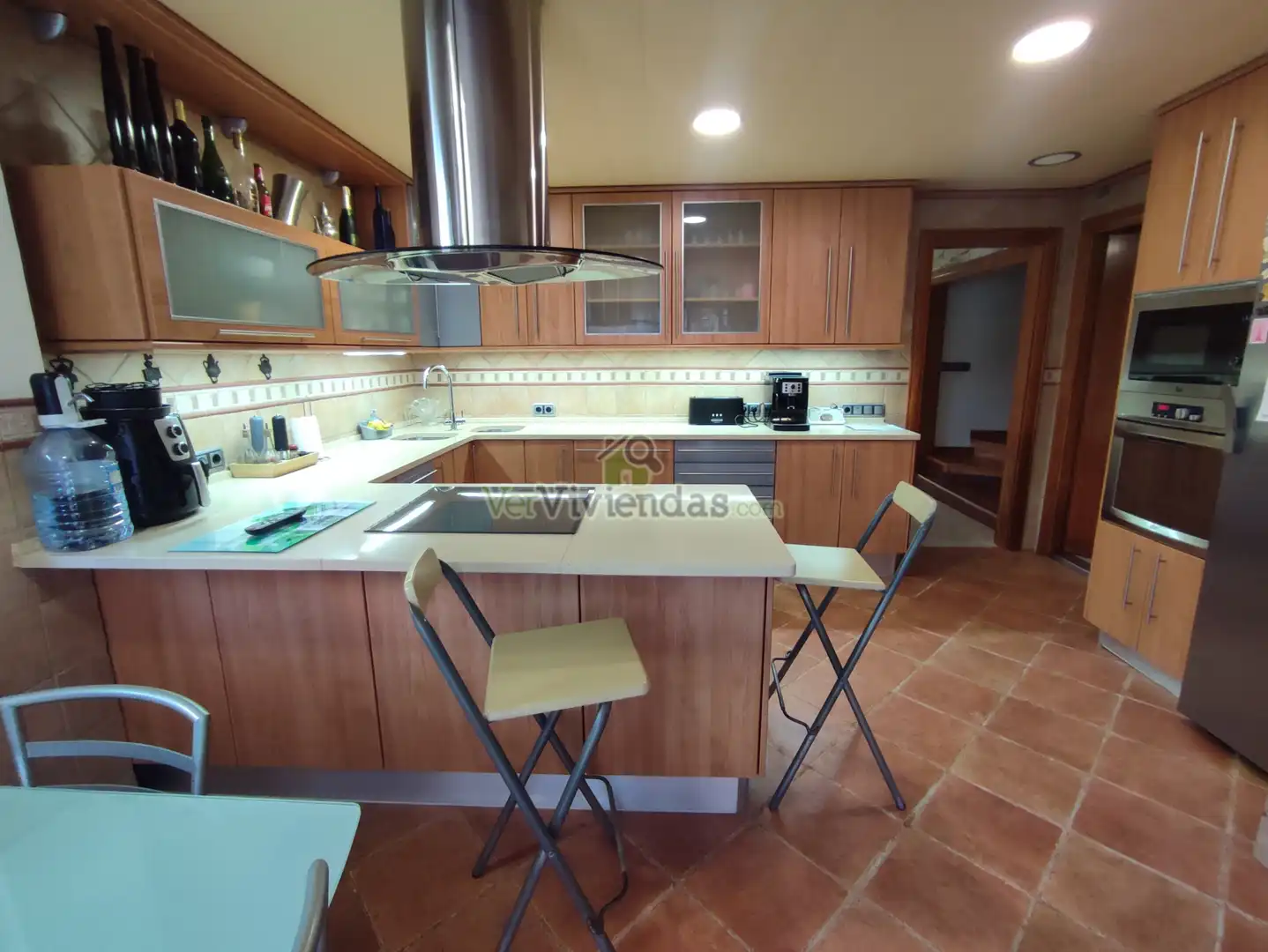 Kitchen of Houses for sale in Vallirana, Barcelona