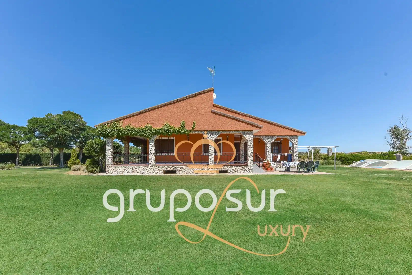 Jardín de Casa o chalet en venta en Trigueros del Valle con Calefacción, Jardín privado y Terraza