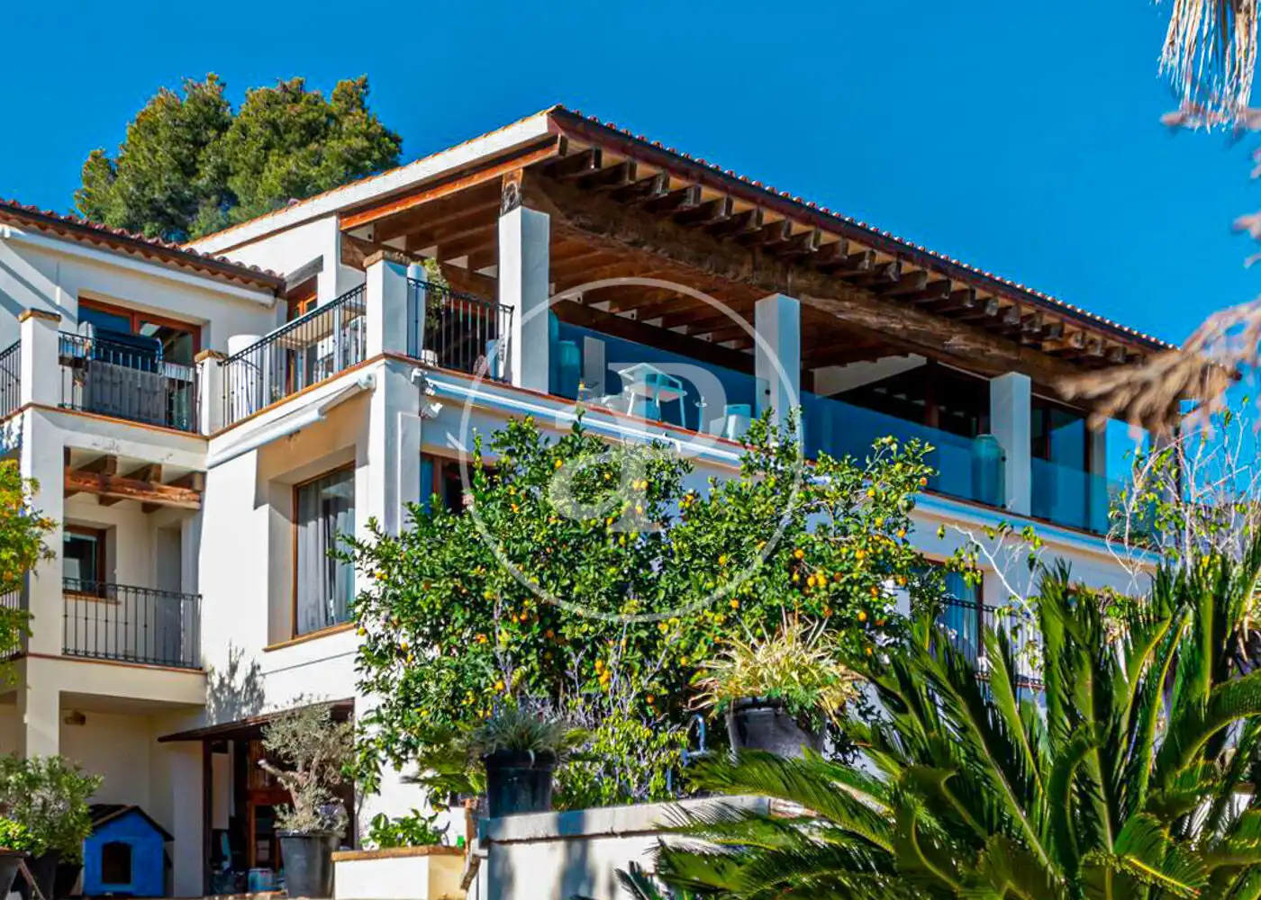 Vista exterior de Casa o chalet de alquiler en Esporles con Aire acondicionado, Calefacción y Jardín privado