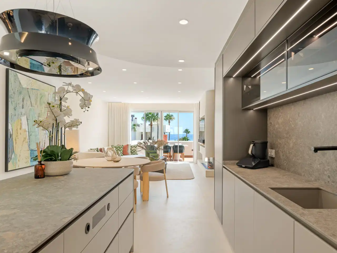 Kitchen of Duplexes for sale in Estepona  with Air Conditioner, Heating and Terrace