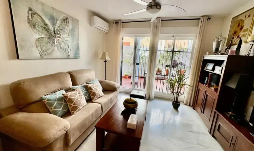 Living room of Flat for sale in Carboneras  with Air Conditioner, Terrace and Storage room
