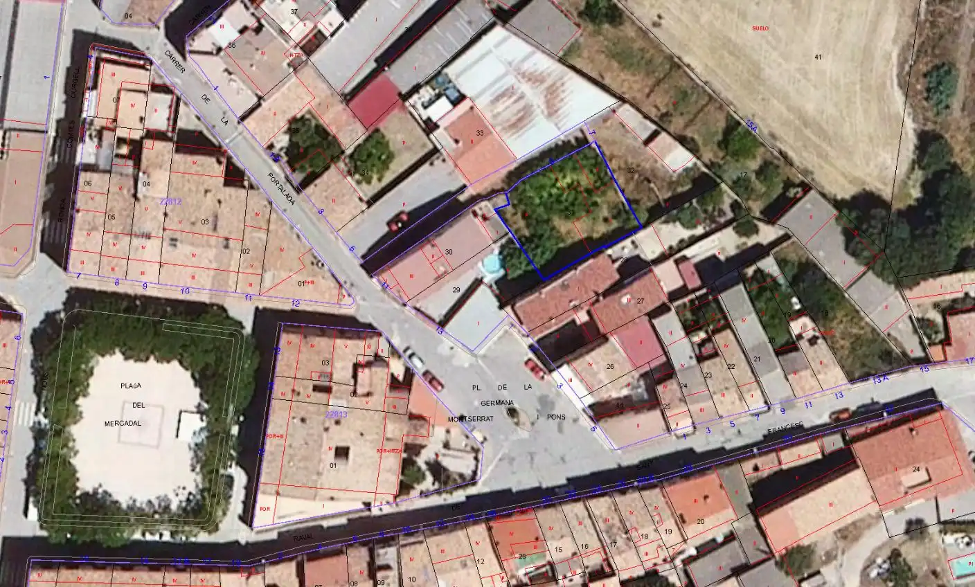 Exterior view of Land for sale in Agramunt