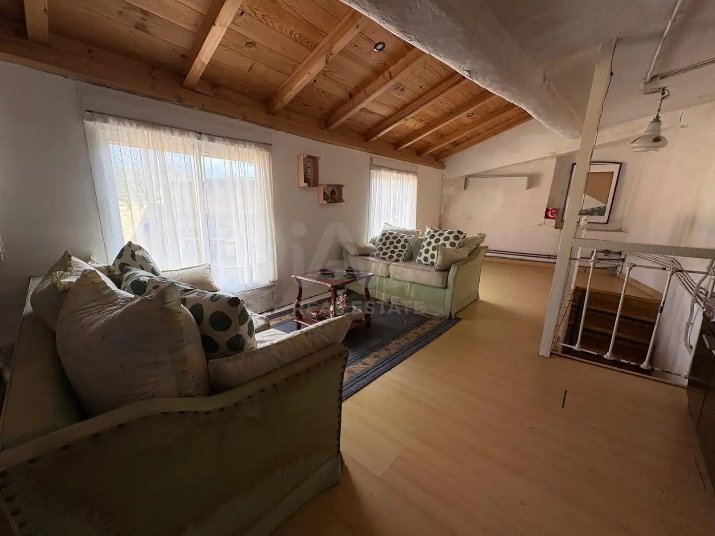 Sala de estar de Finca rústica en venta en La Robla  con Calefacción