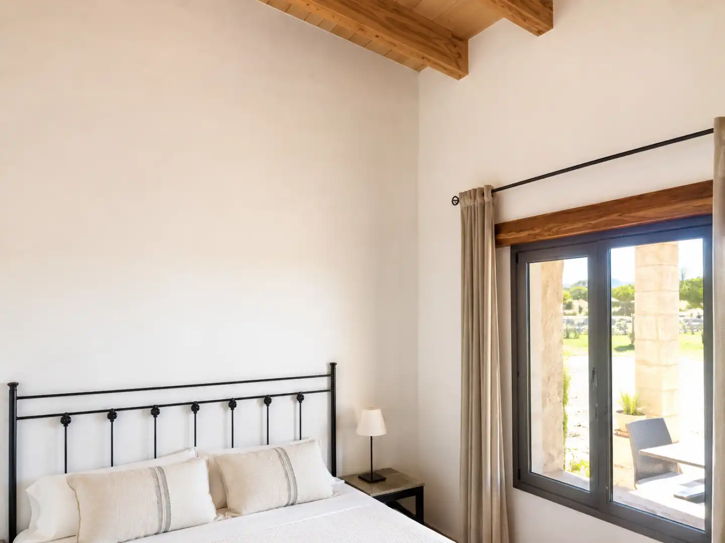 Schlafzimmer von Haus oder Chalet zur Miete in Lloret de Vistalegre mit Heizung, Privatgarten und Terrasse