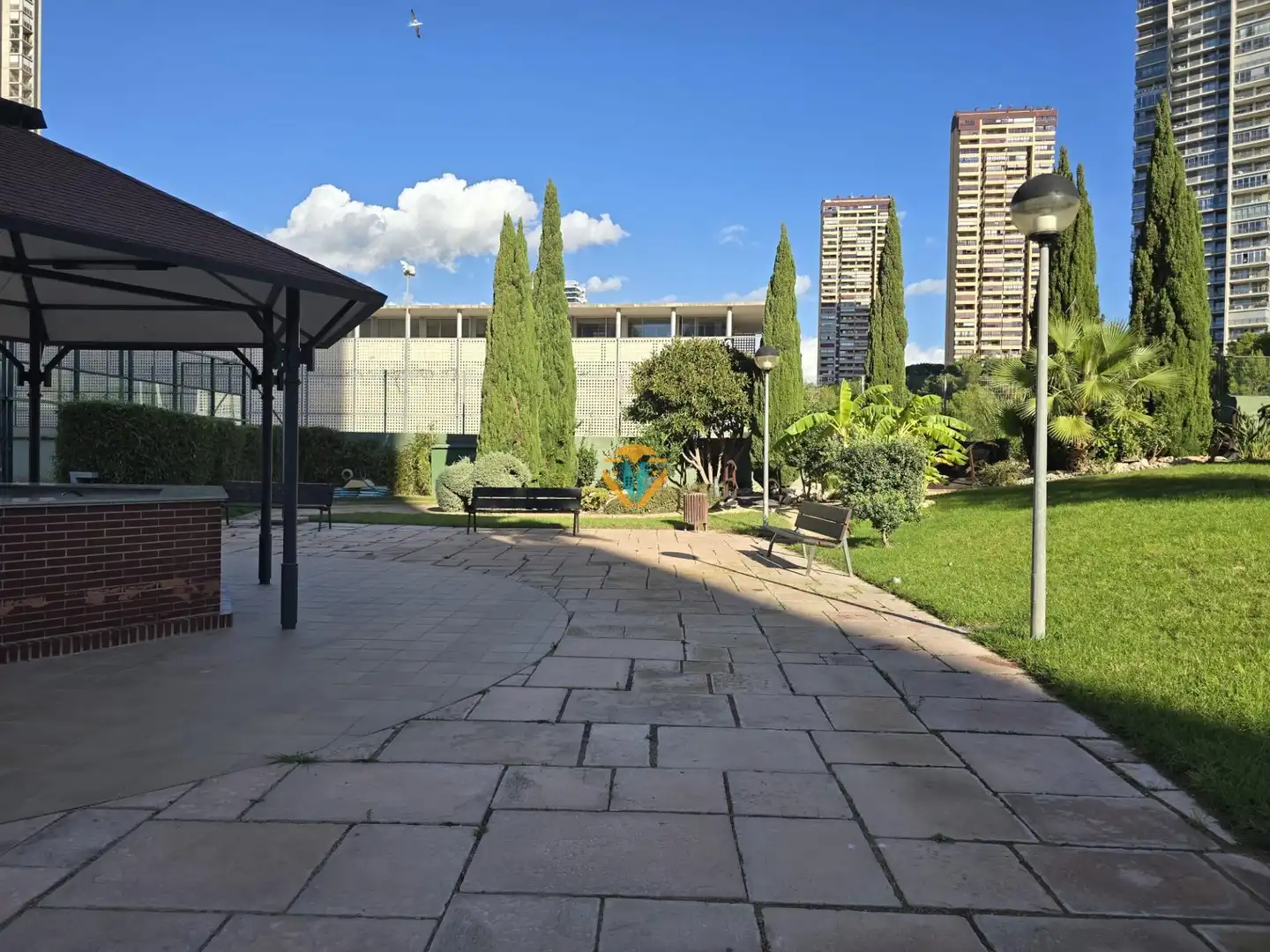 Jardín de Apartamento en venta en Benidorm con Aire acondicionado, Calefacción y Jardín privado