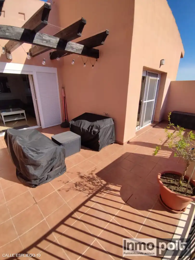 Terrasse von Wohnung zur Miete in Torre-Pacheco mit Klimaanlage, Terrasse und Möbliert