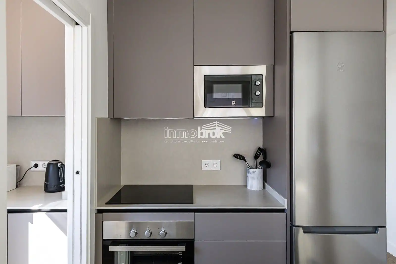 Cocina de Piso de alquiler en Chamberí