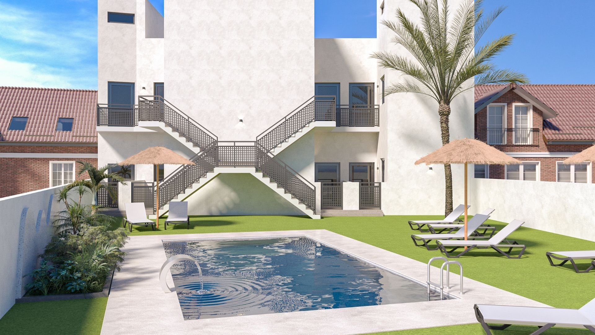 Swimming pool of House or chalet for sale in Hondón de las Nieves / El Fondó de les Neus  with Private garden, Terrace and Swimming Pool