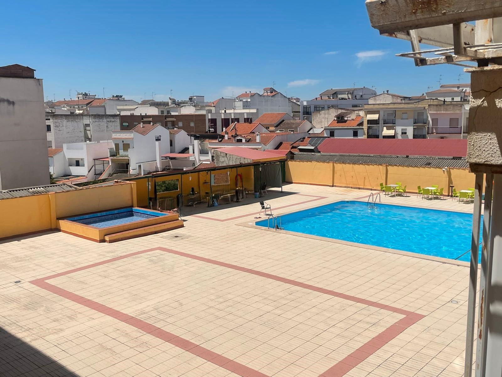 Swimming pool of Flat for sale in Don Benito  with Air Conditioner, Terrace and Furnished