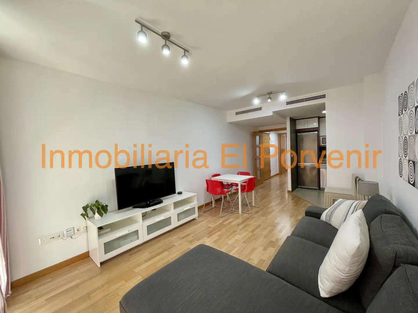 Wohnzimmer von Wohnung zur Miete in Aldaia mit Klimaanlage und Parkett