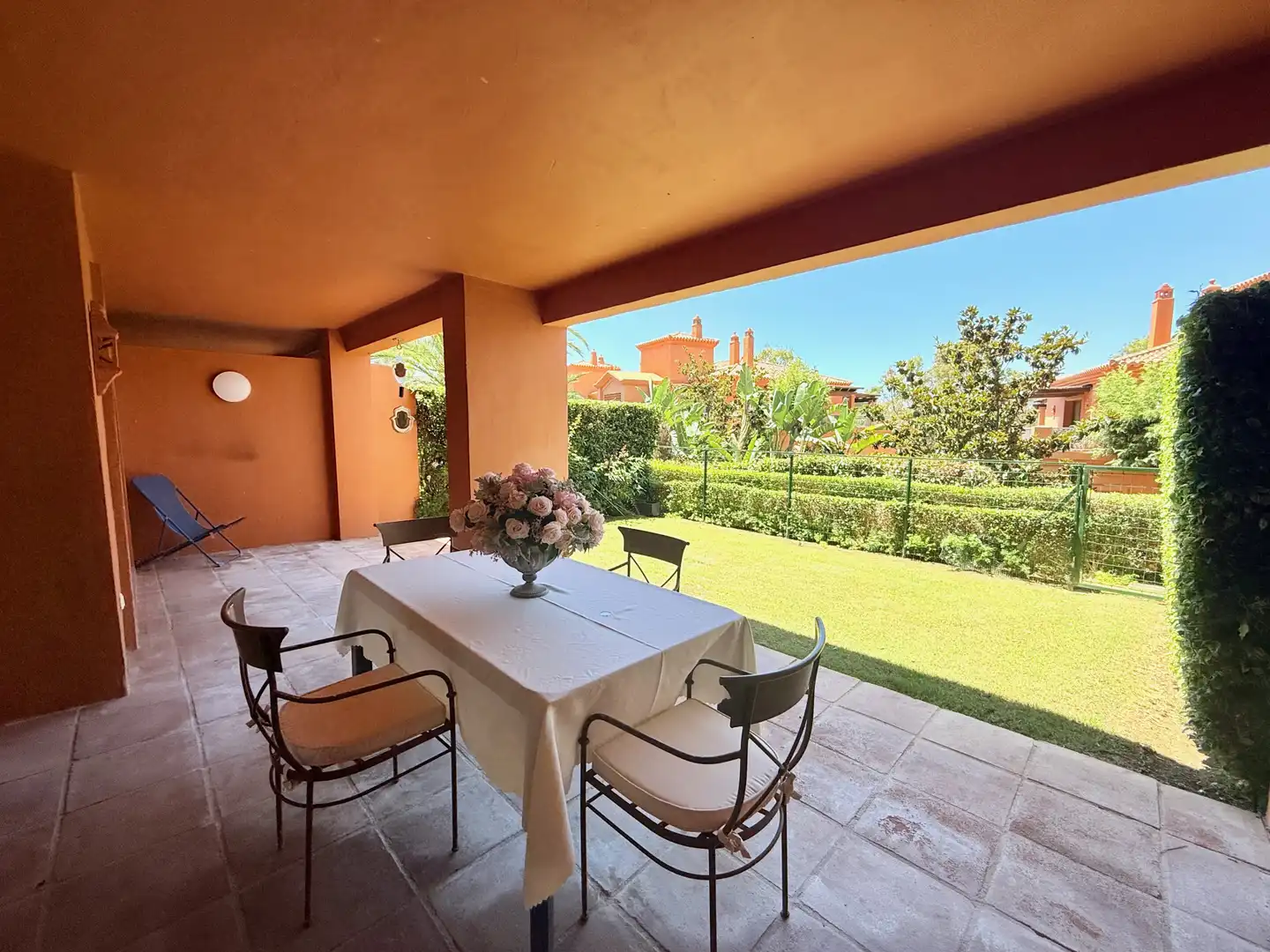 Terrace of Ground floor for rent in Estepona  with Private garden, Terrace and Swimming Pool