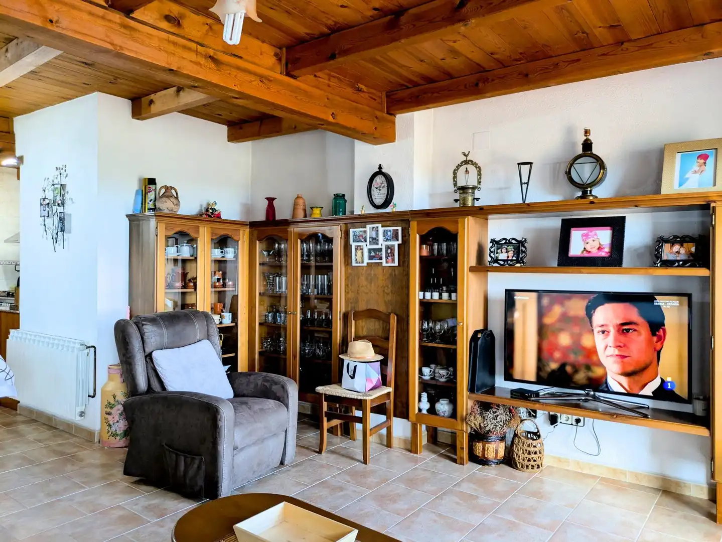 Living room of Houses for sale in La Pobla de Benifassà  with Heating and Private garden