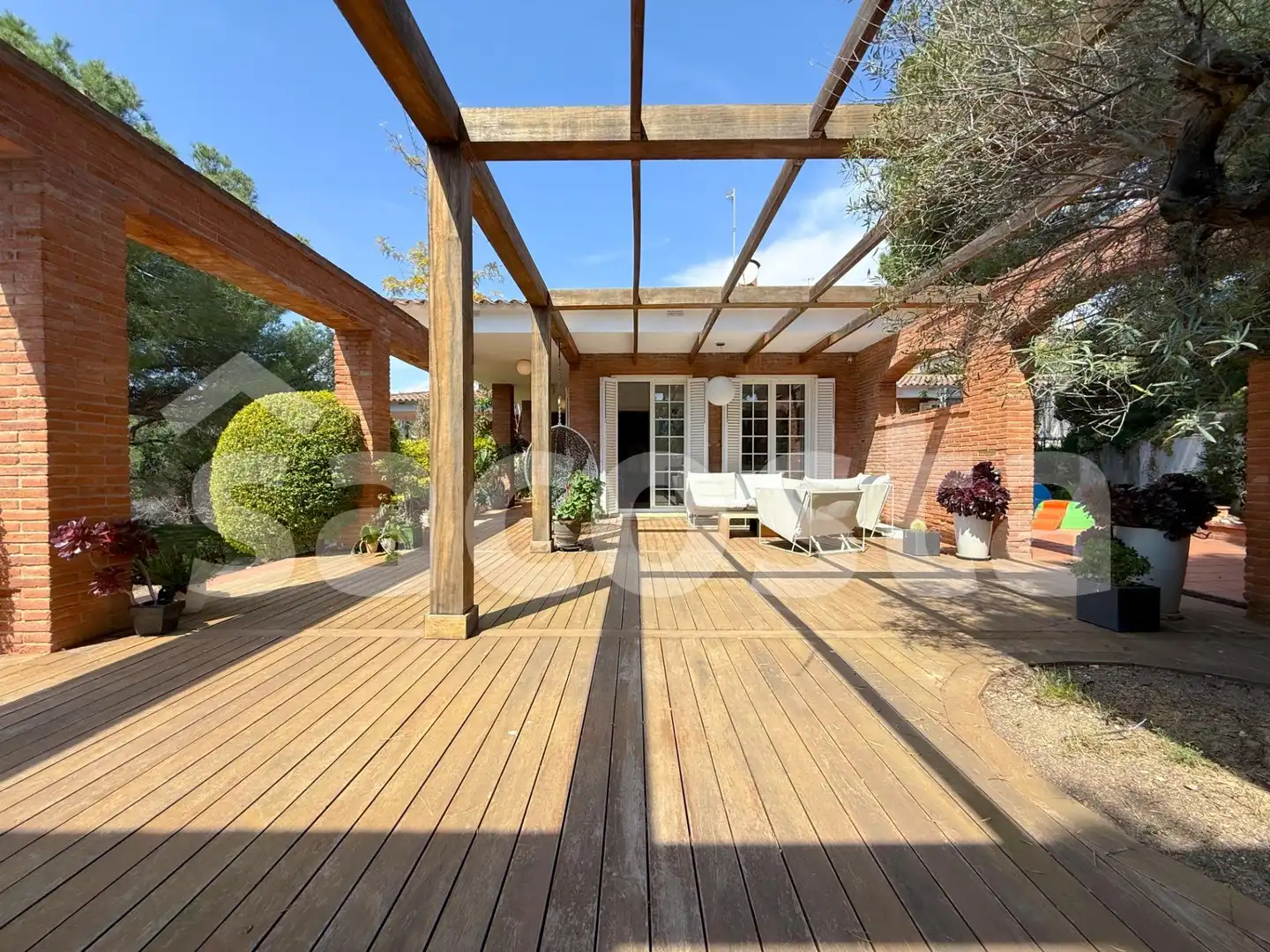 Terrassa de Casa o xalet en venda en Lloret de Mar amb Calefacció, Jardí privat i Parquet