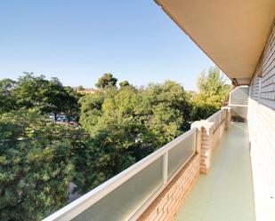 Balcony of Flat to rent in Ciudad Real Capital  with Air Conditioner, Heating and Terrace