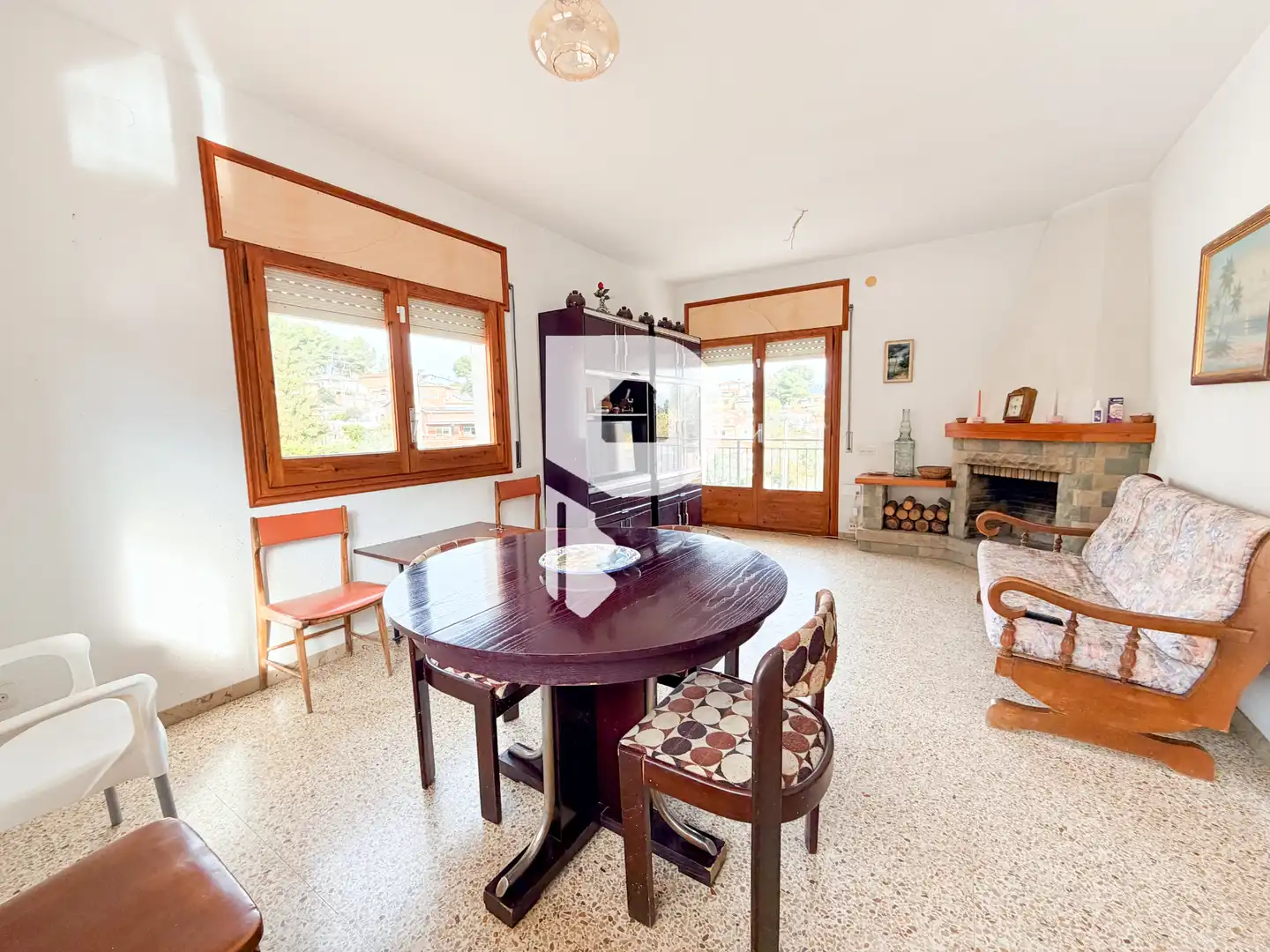 Sala de estar de Casa o chalet en venta en Piera con Aire acondicionado, Calefacción y Jardín privado