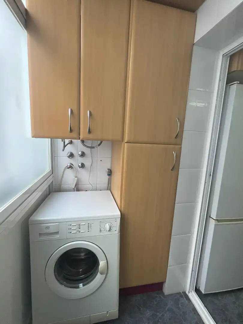 Cocina de Piso en venta en Vélez-Málaga con Aire acondicionado, Jardín privado y Amueblado