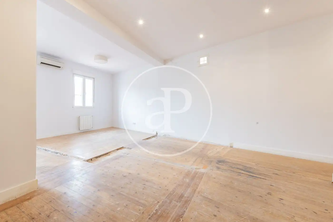 Sala de estar de Ático en venta en Madrid con Aire acondicionado, Calefacción y Terraza