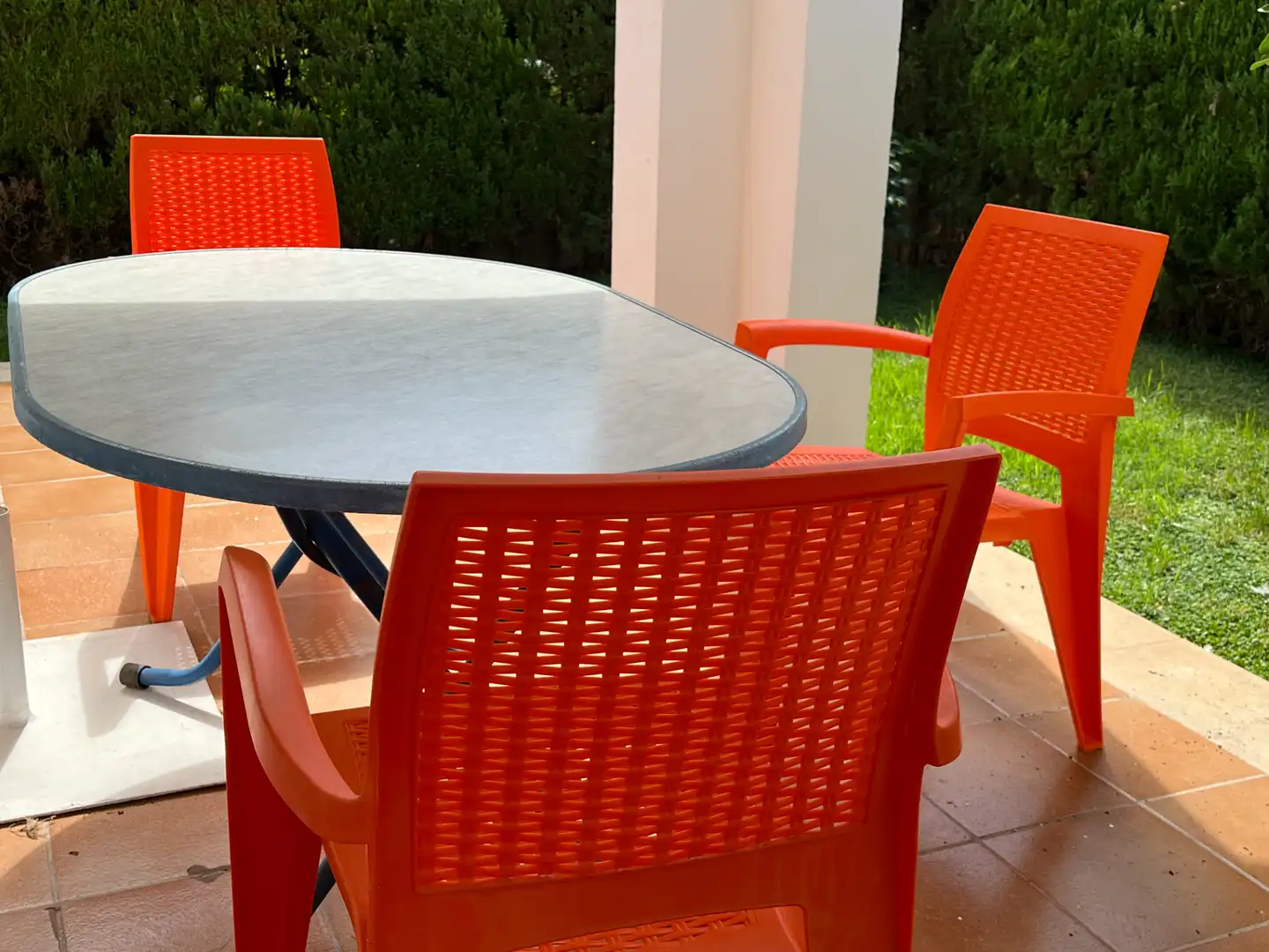 Terrassa de Casa o xalet en venda en Sueca amb Jardí privat, Terrassa i Moblat