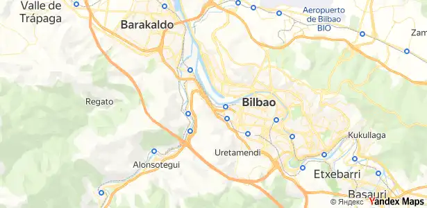 Vista exterior de Pis en venda en Bilbao 