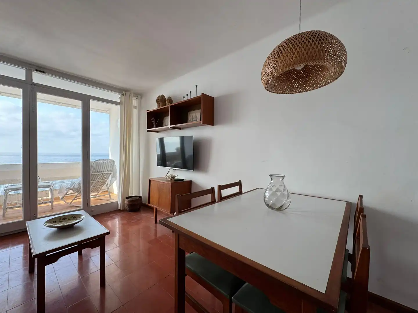 Esszimmer von Einfamilien-Reihenhaus zur Miete in Palamós mit Terrasse und Möbliert