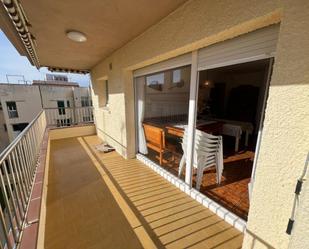 Balcony of Flat for sale in Cubelles  with Terrace, Storage room and Swimming Pool