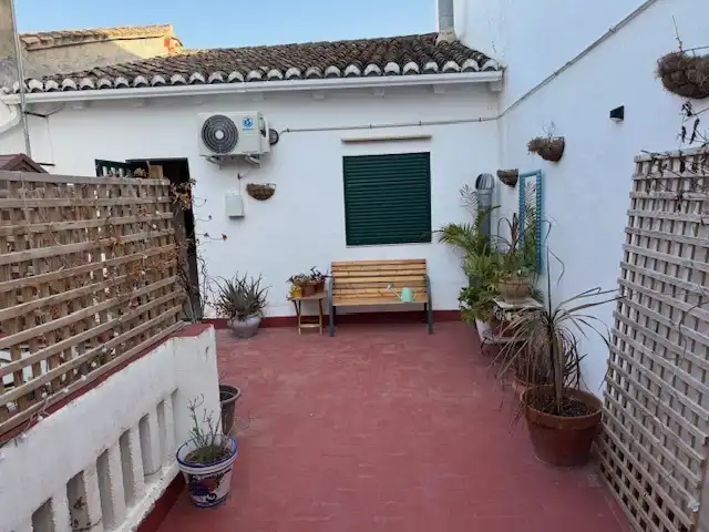 Terraza de Casa adosada en venta en Gandia